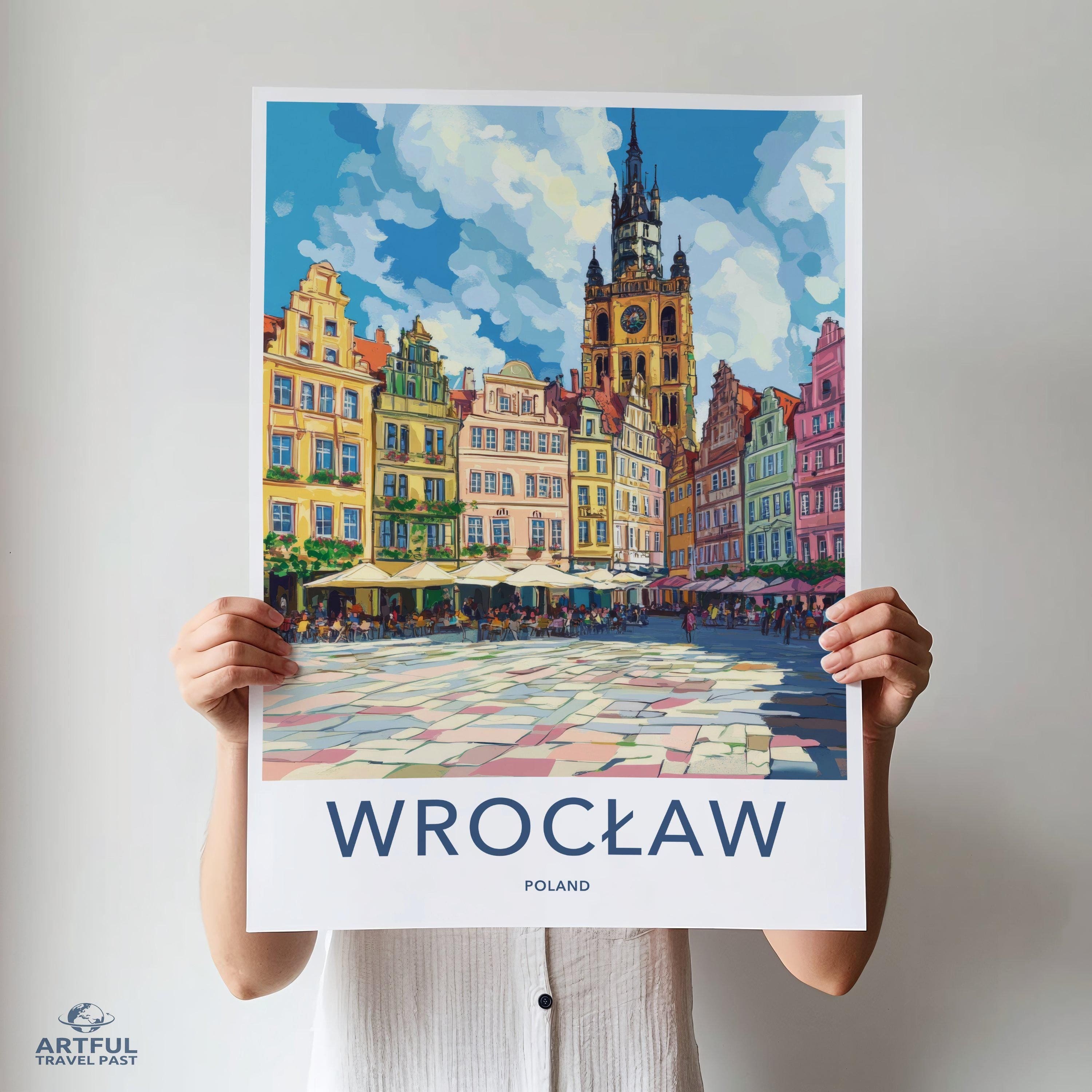 Wrocław Poster | Poland Wall Art | Eastern Europe Decor