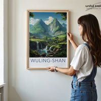 Wuling-Shan Poster - China Wall Art