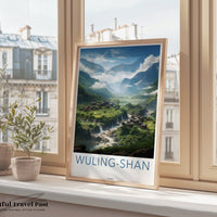 Wuling-Shan Poster - China Wall Art