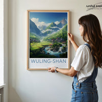 Wuling-Shan Poster - China Wall Art