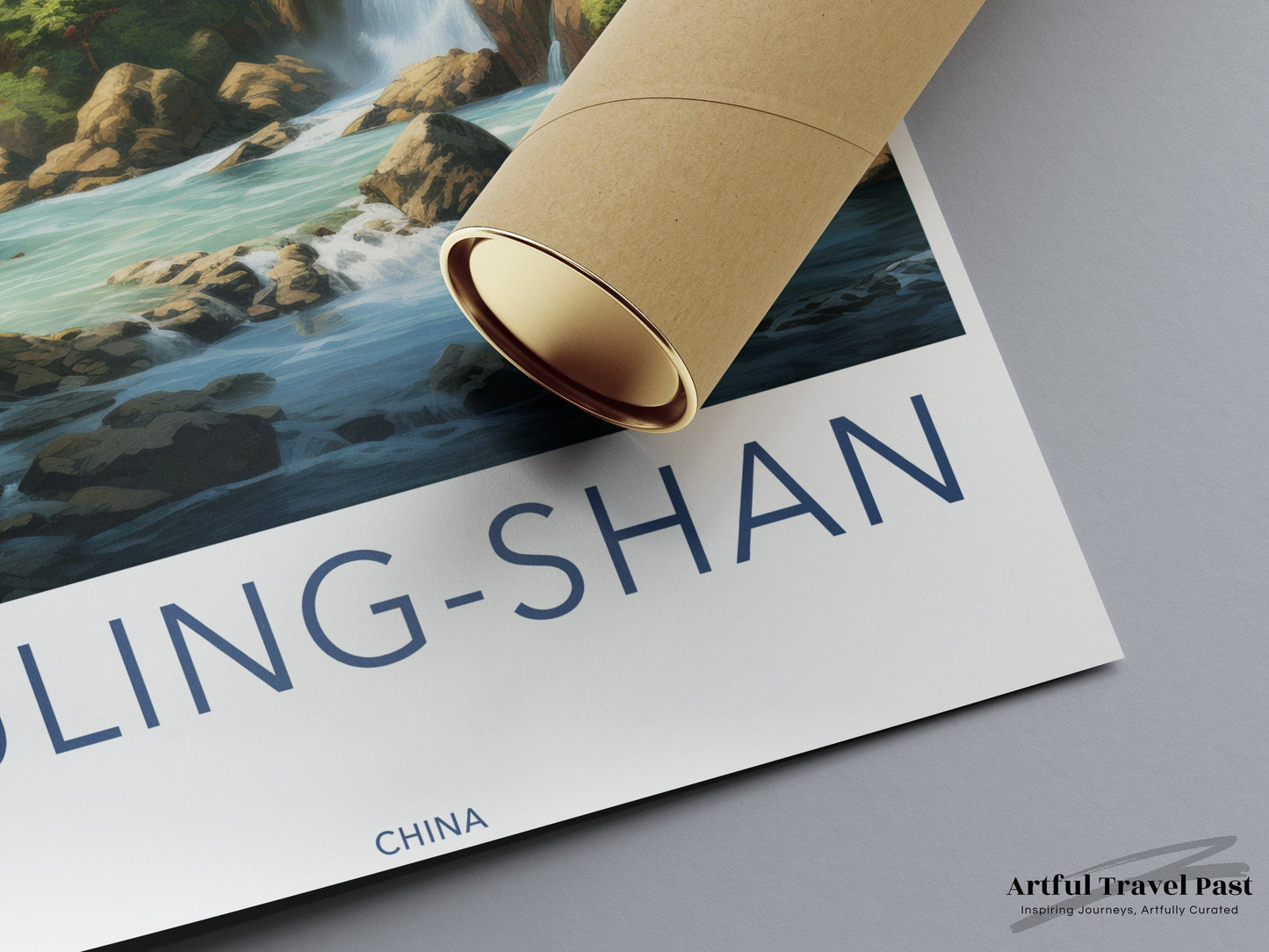 Wuling-Shan Poster | China Wall Art | Asia Decor