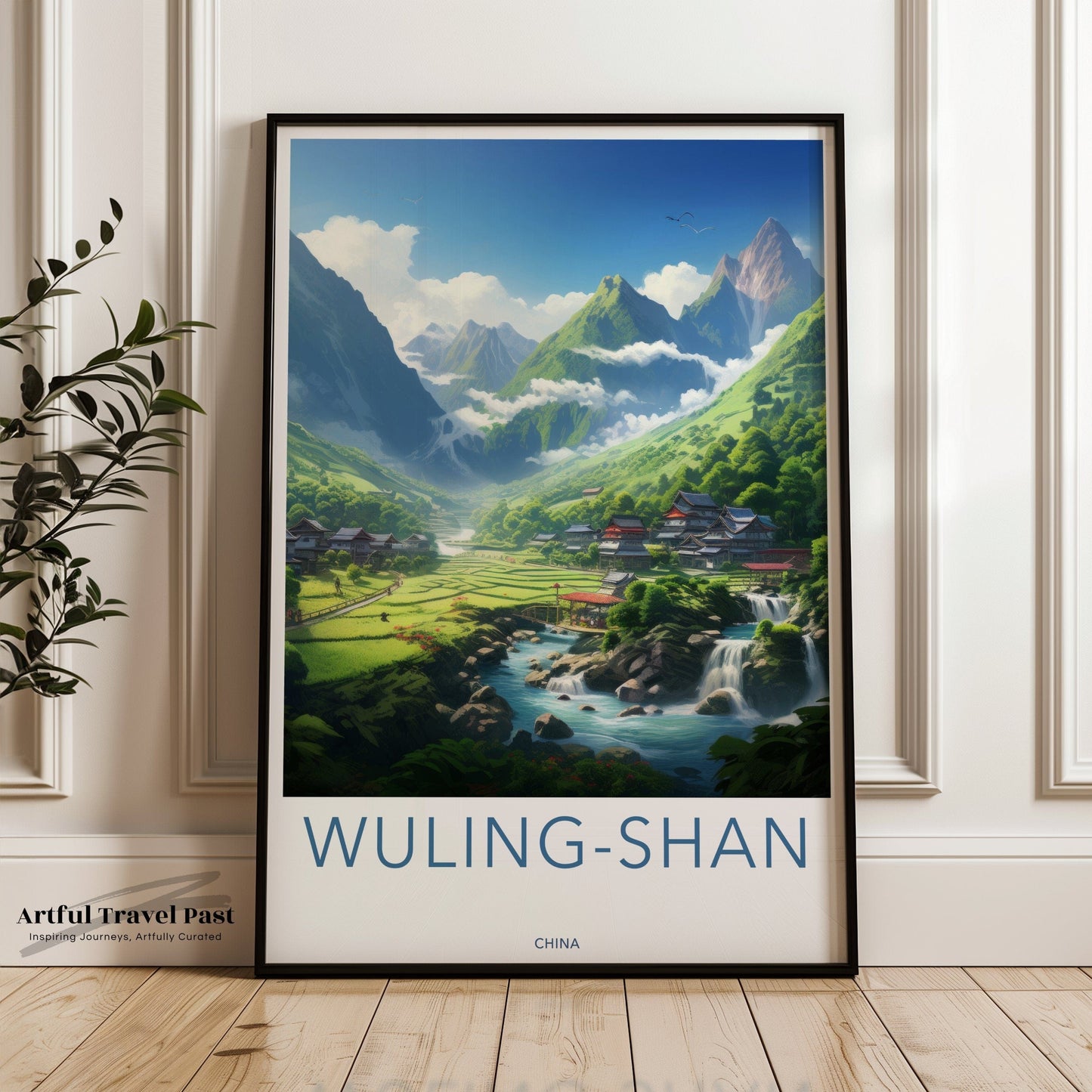 Wuling-Shan Poster | China Wall Art | Asia Decor