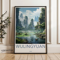 Wulingyuan Poster - China Wall Art