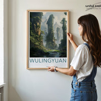 Wulingyuan Poster - China Wall Art