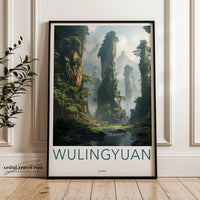 Wulingyuan Poster - China Wall Art
