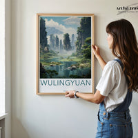 Wulingyuan Poster - China Wall Art