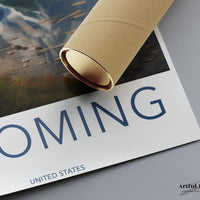 Wyoming Poster | Wyoming Wall Art | America Decor