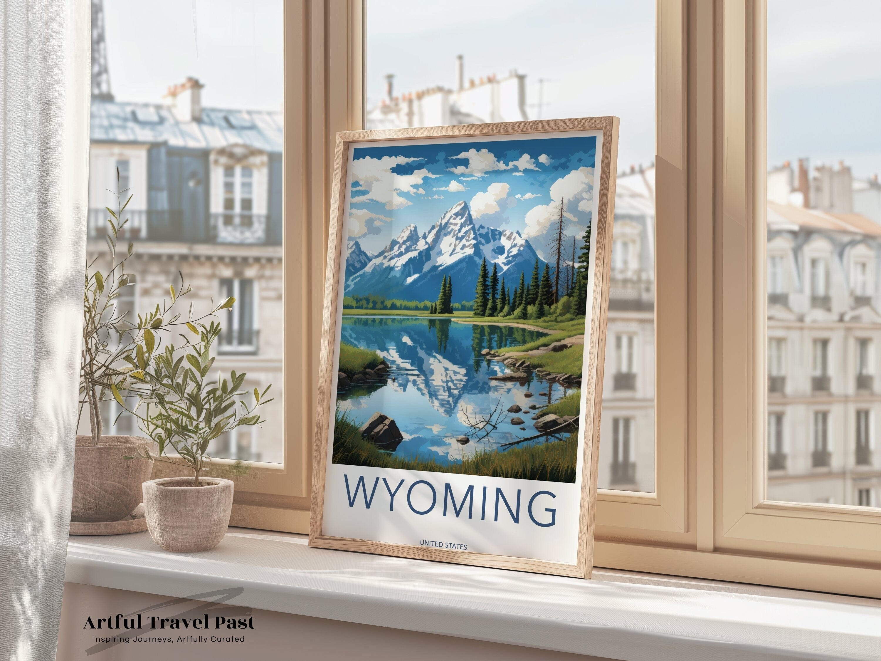 Wyoming USA Poster
