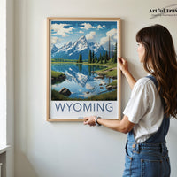 Wyoming USA Poster
