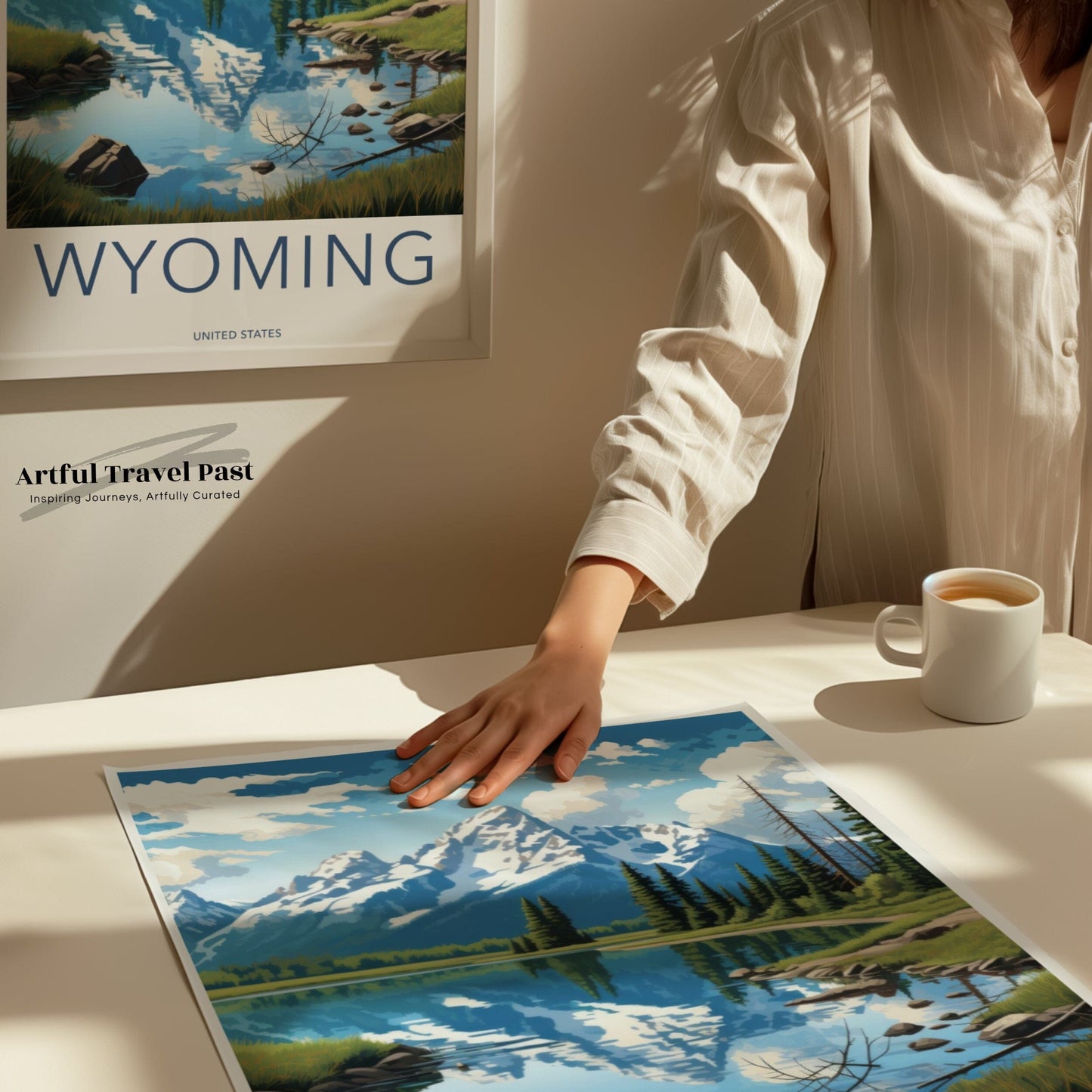 Wyoming USA Poster