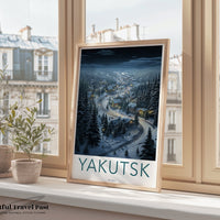 Yakutsk Poster - Russia Wall Art