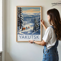 Yakutsk Poster - Russia Wall Art