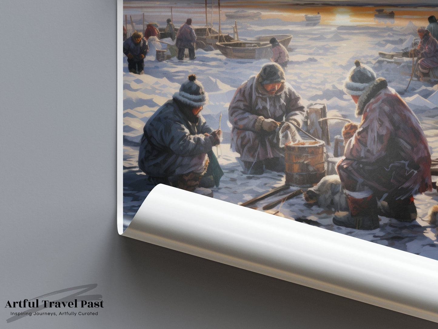 Yakutsk Poster | Russia Wall Art | Eastern Europe Artwork