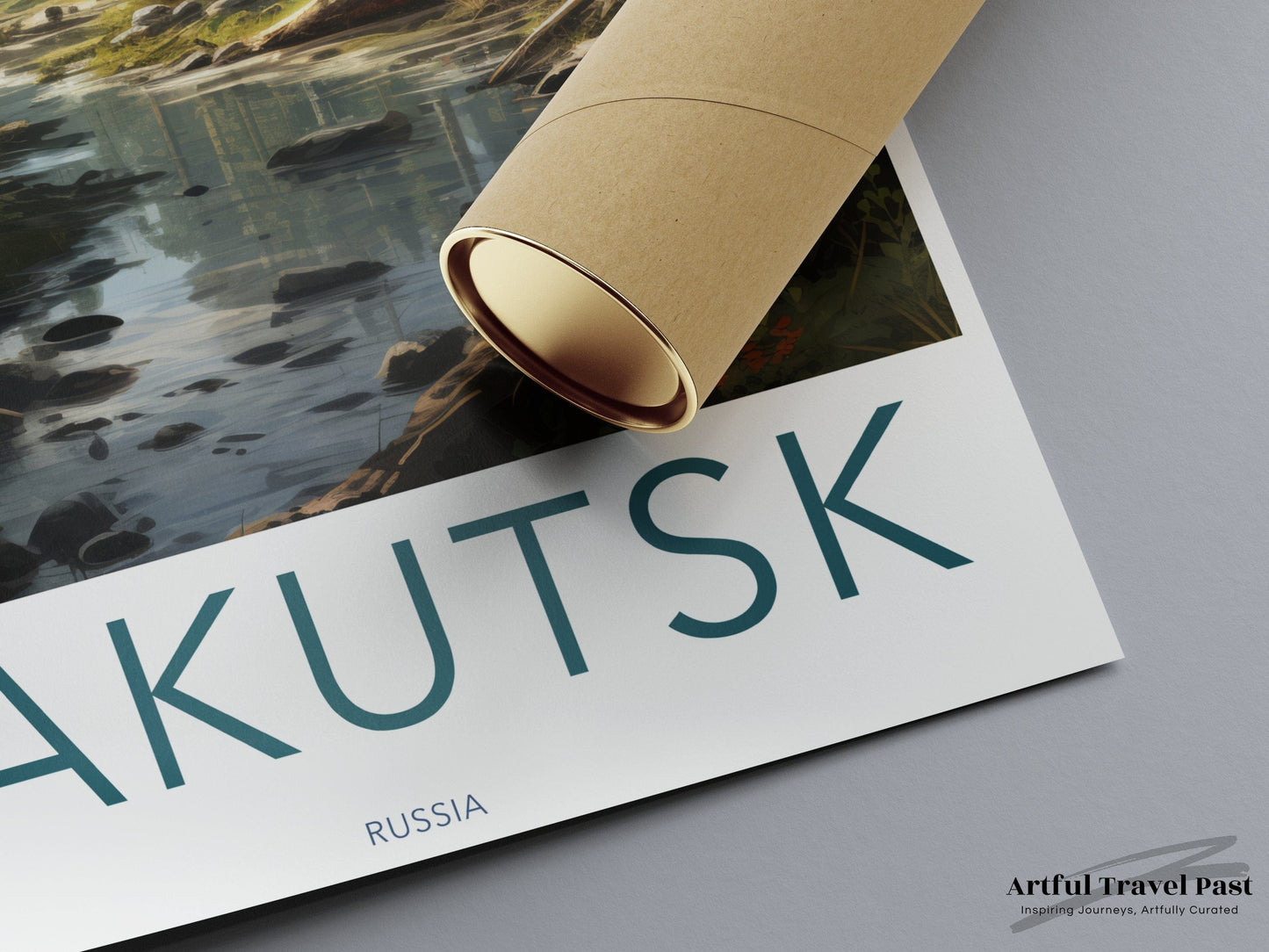 Yakutsk Poster | Russia Wall Art | Eastern Europe Artwork