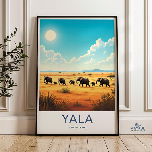 Yala National Park Poster - Sri Lanka