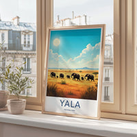 Yala National Park Poster - Sri Lanka