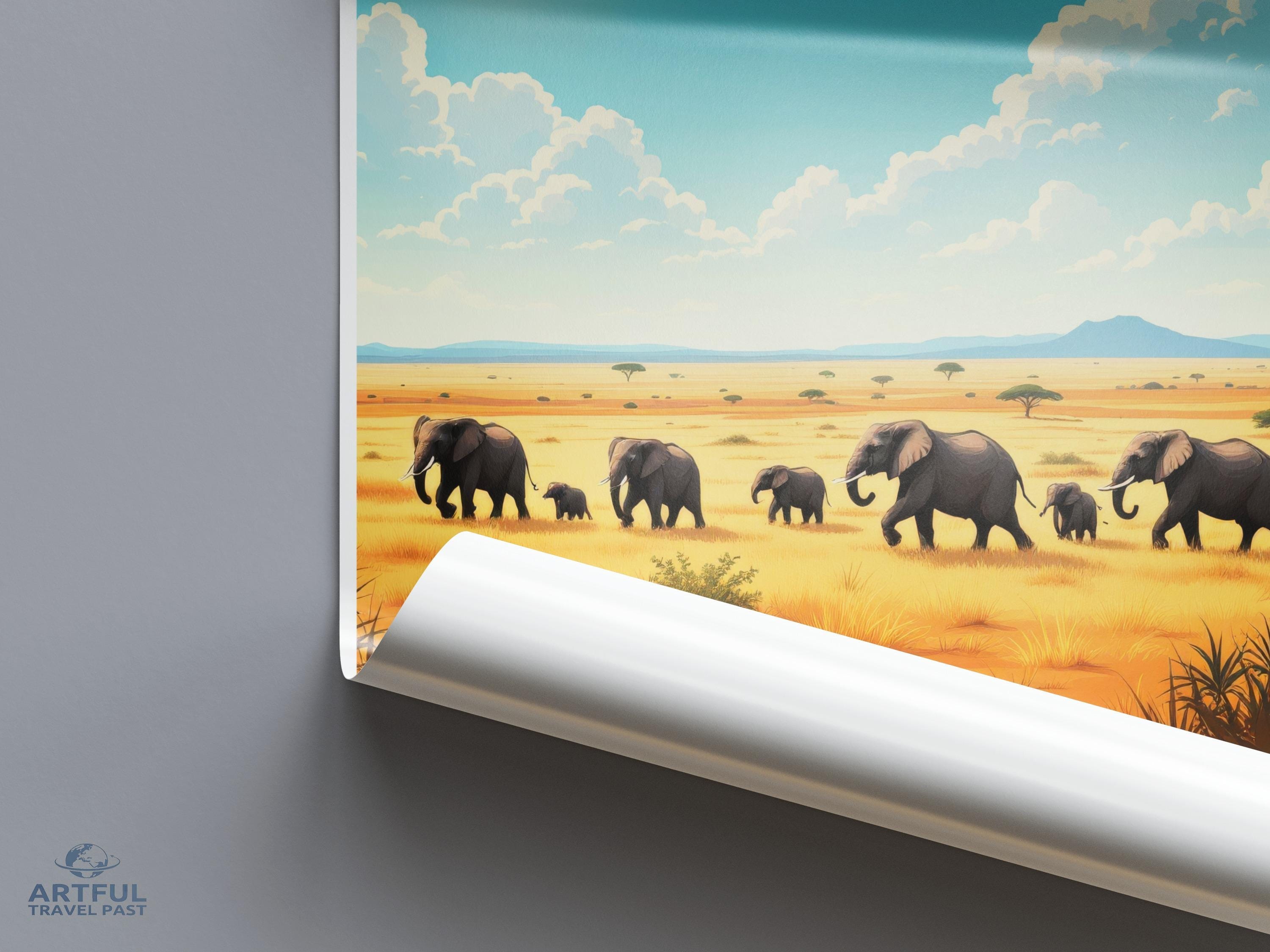 Yala National Park Poster - Sri Lanka