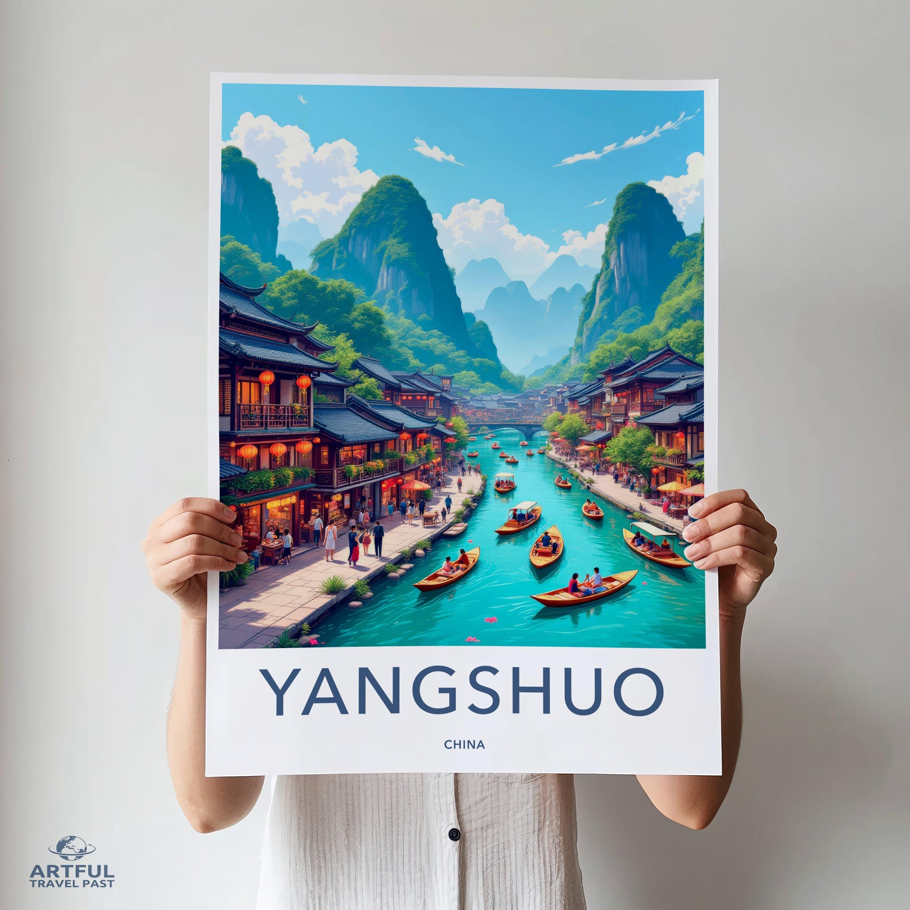Yangshuo Poster - China Wall Art