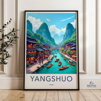 Yangshuo Poster - China Wall Art