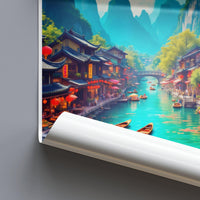 Yangshuo Poster - China Wall Art