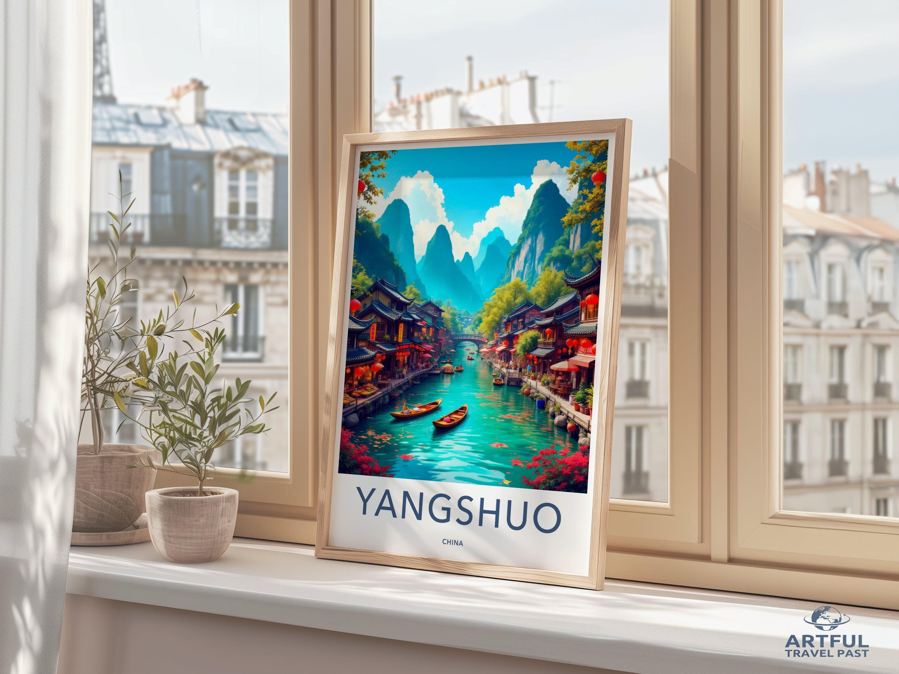 Yangshuo Poster - China Wall Art