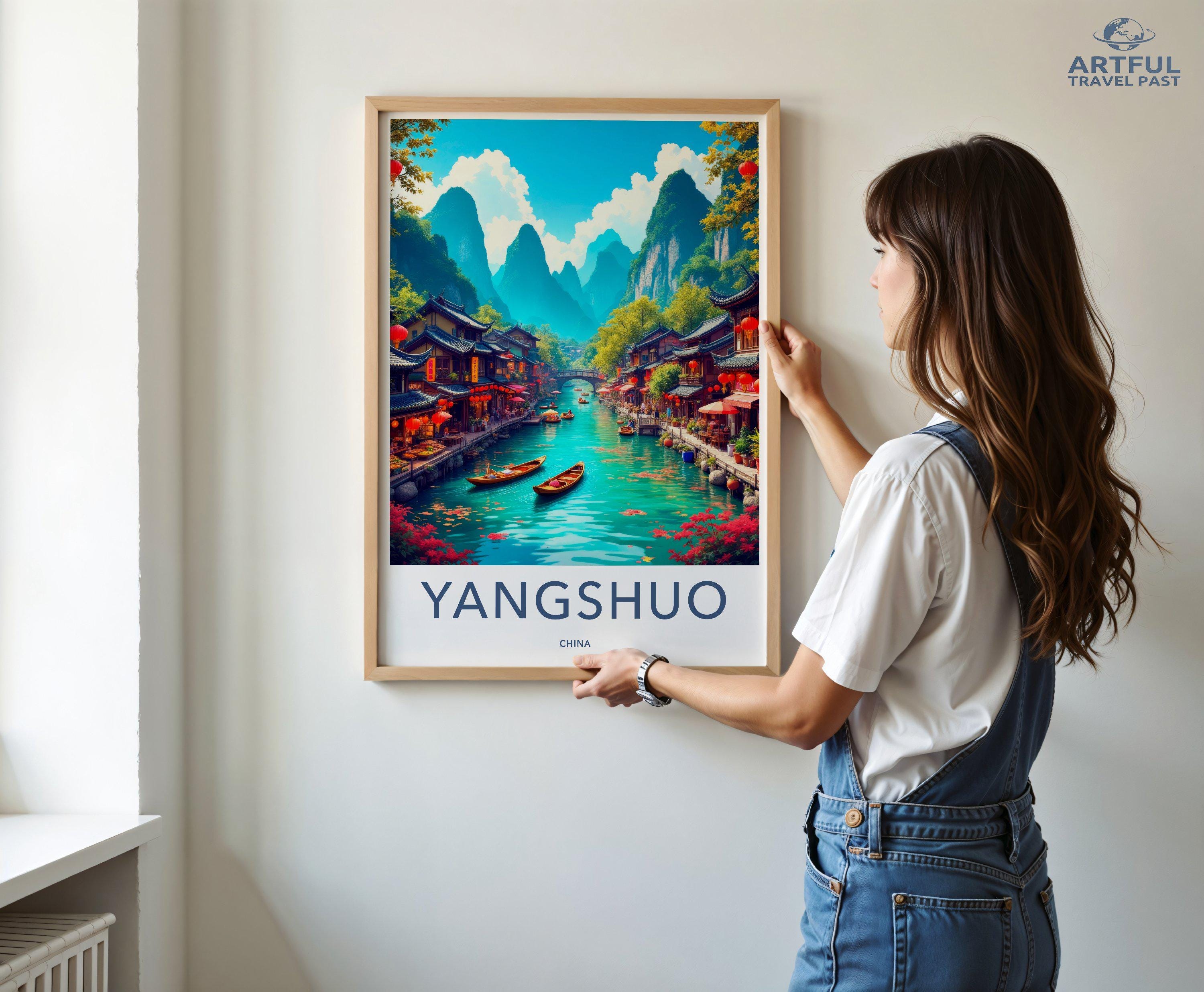 Yangshuo Poster - China Wall Art