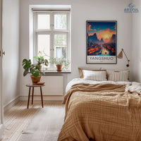 Yangshuo Poster - China Wall Art