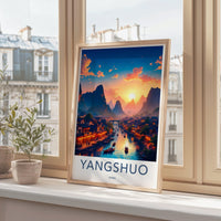 Yangshuo Poster - China Wall Art