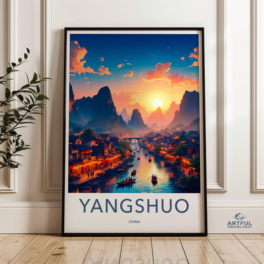 Yangshuo Poster - China Wall Art