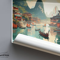 Yangshuo Poster - China Wall Art