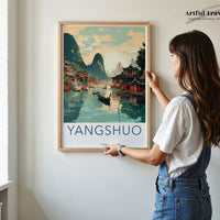 Yangshuo Poster - China Wall Art