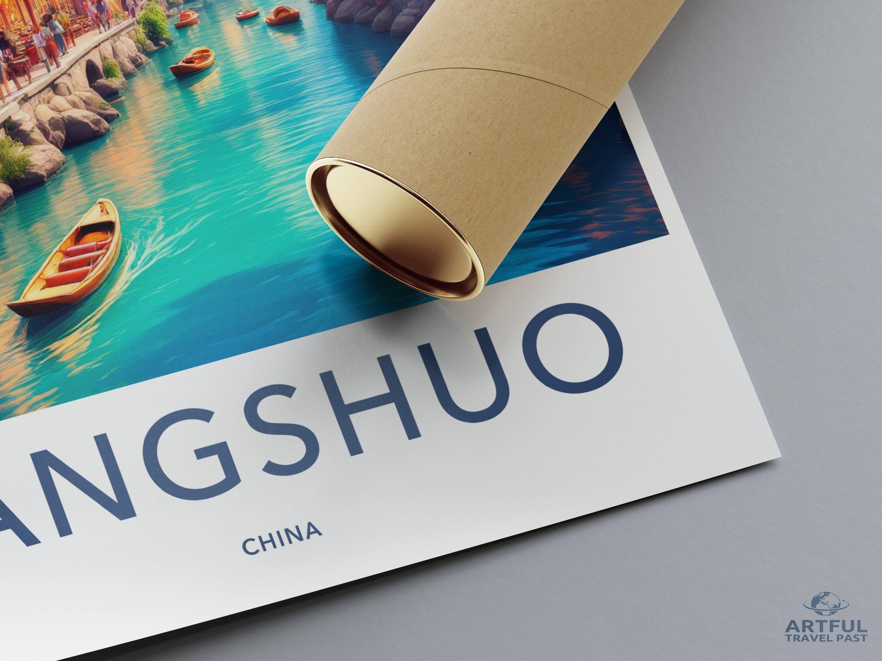 Yangshuo Poster | China Wall Art | Asia Decor