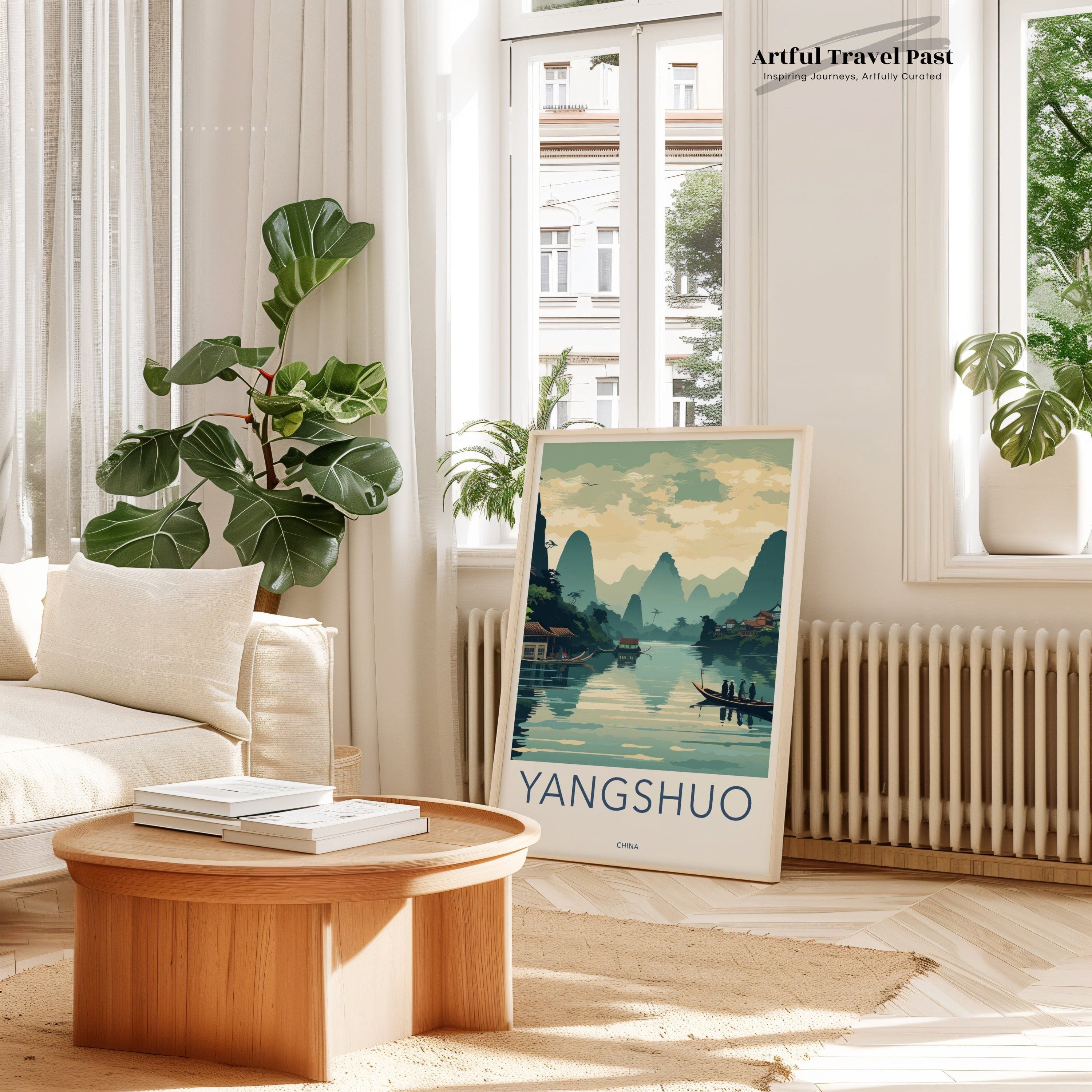 Yangshuo Poster | China Wall Art | Asia Decor