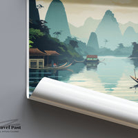 Yangshuo Poster | China Wall Art | Asia Decor