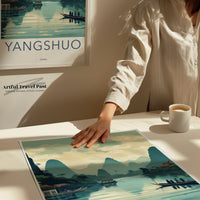 Yangshuo Poster | China Wall Art | Asia Decor