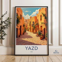 Yazd Poster - Iran Wall Art