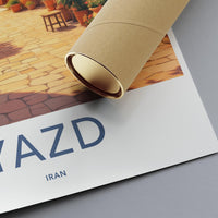 Yazd Poster - Iran Wall Art