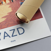 Yazd Poster - Iran Wall Art