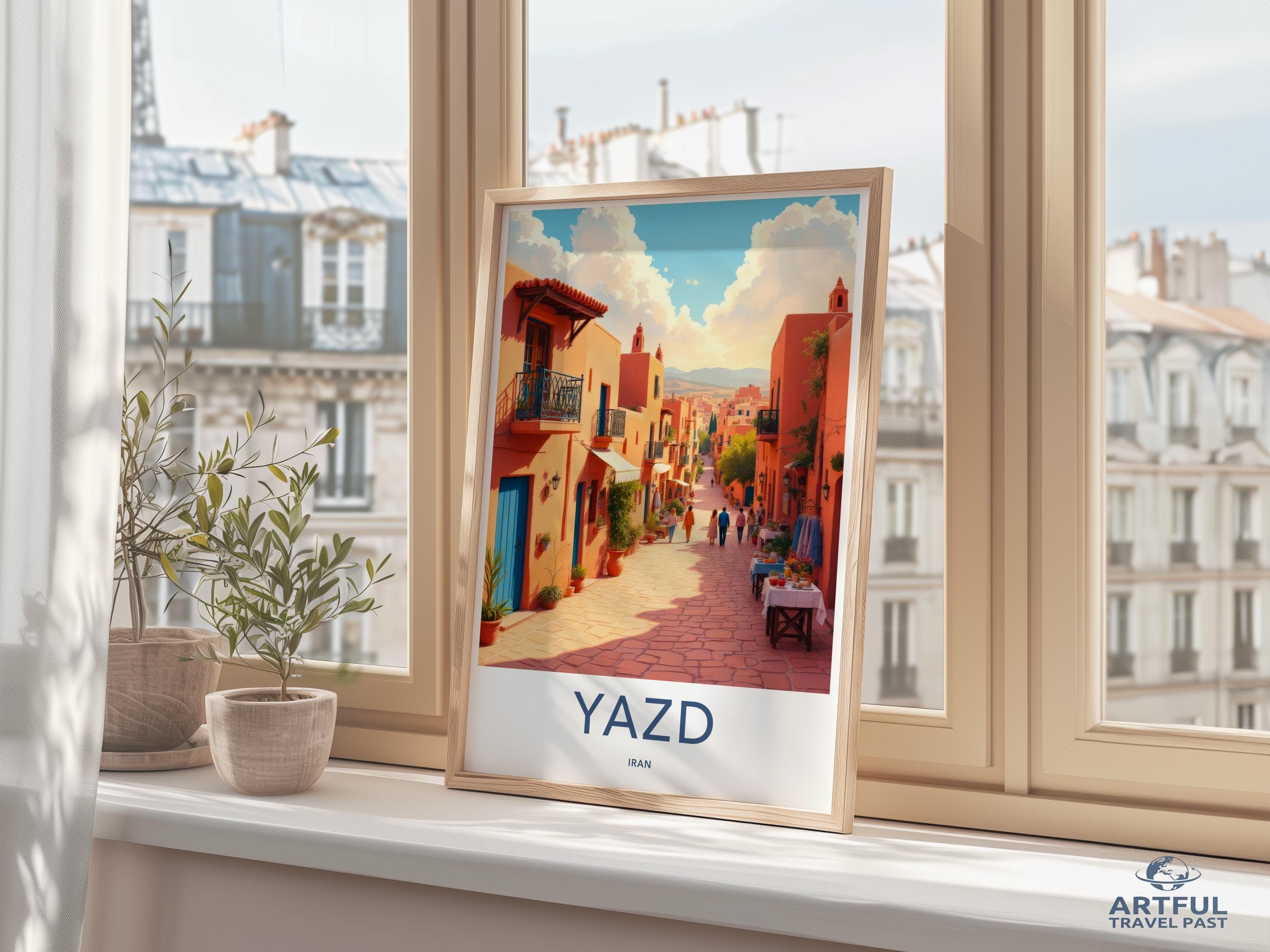 Yazd Poster - Iran Wall Art