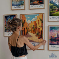 Yazd Poster - Iran Wall Art