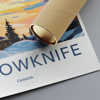 Yellowknife Poster - Canada Wall Art