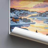 Yellowknife Poster - Canada Wall Art