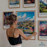 Yellowknife Poster - Canada Wall Art