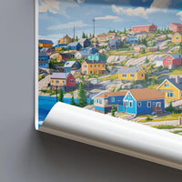 Yellowknife Poster - Canada Wall Art