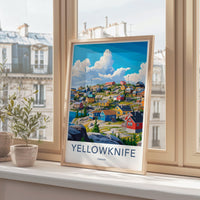 Yellowknife Poster - Canada Wall Art