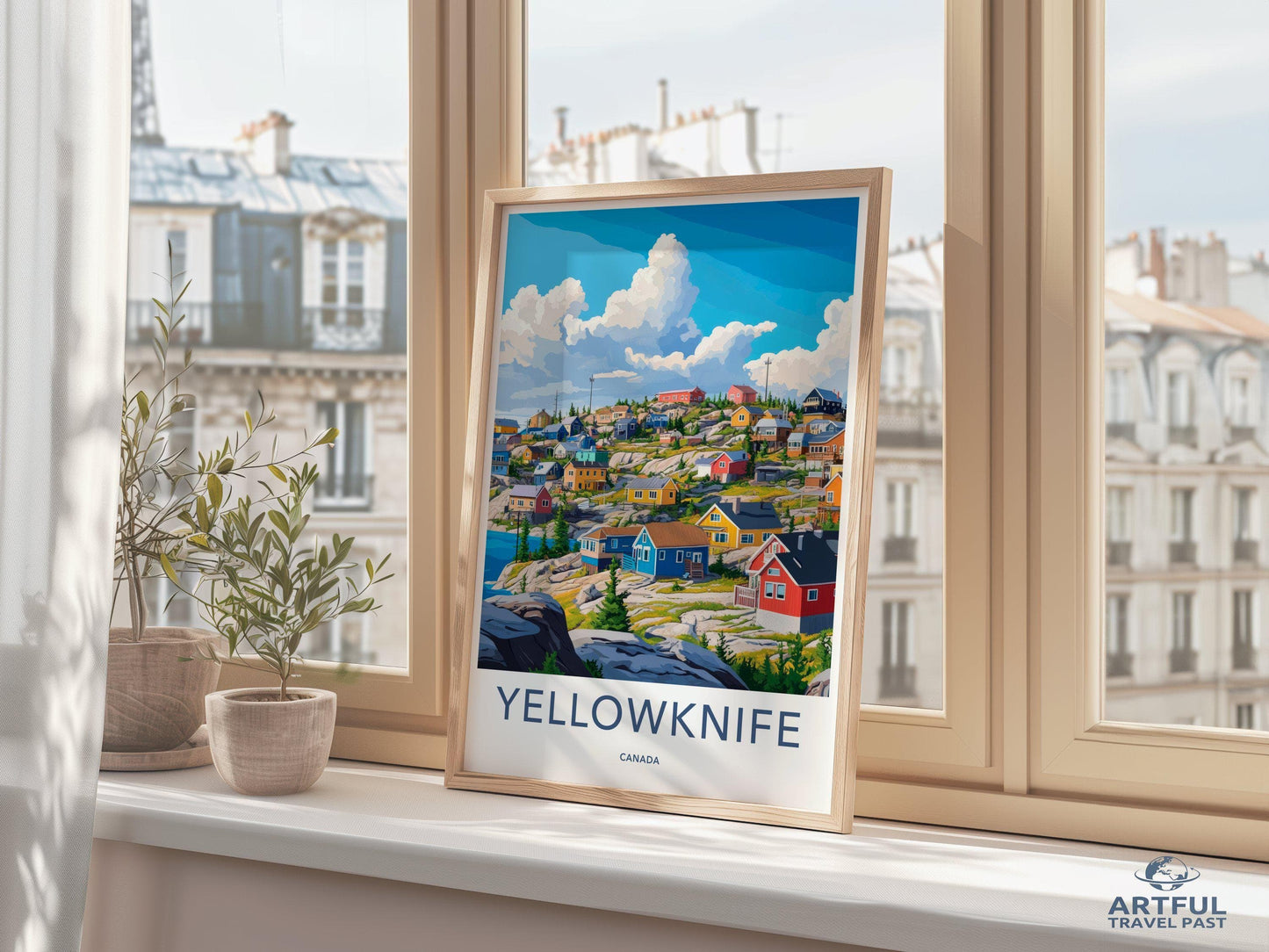 Yellowknife Poster - Canada Wall Art