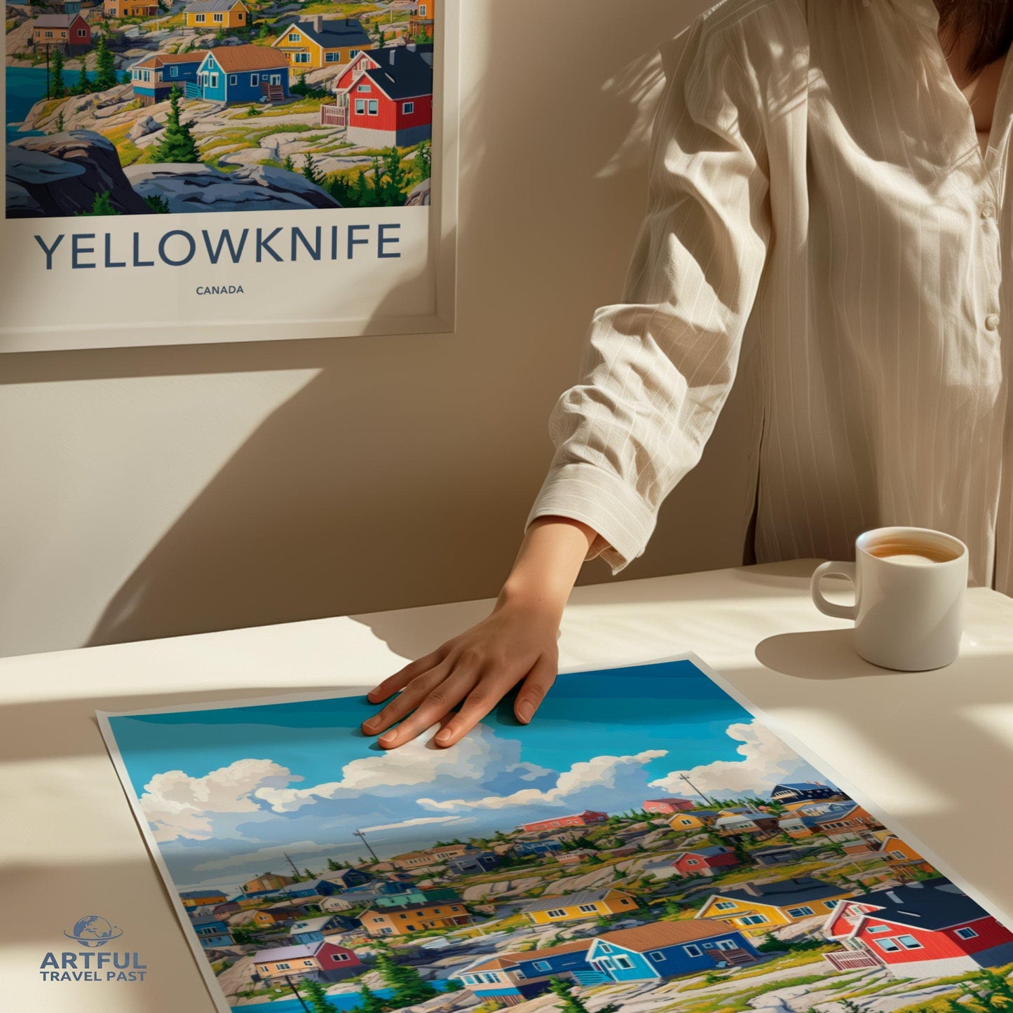 Yellowknife Poster - Canada Wall Art
