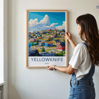 Yellowknife Poster - Canada Wall Art