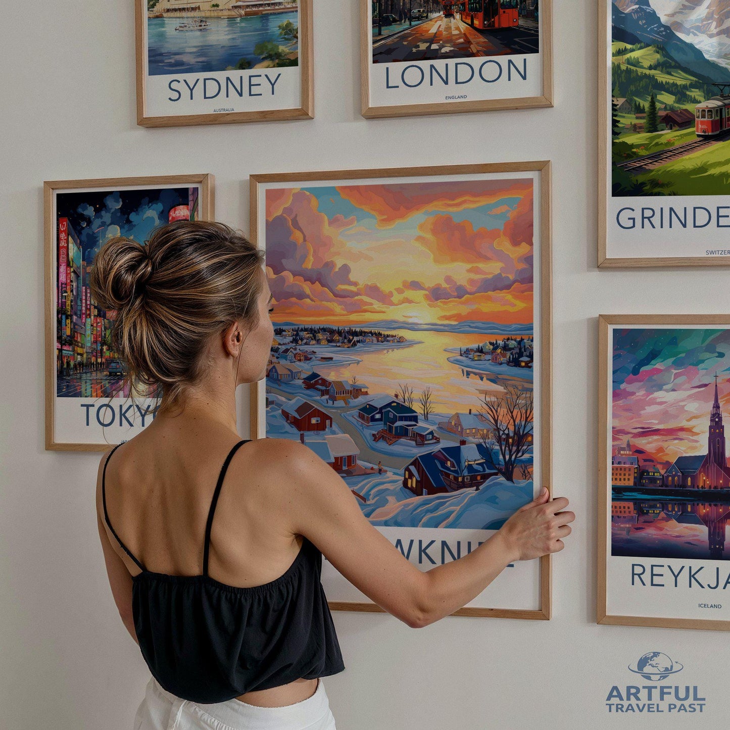 Yellowknife Poster - Canada Wall Art