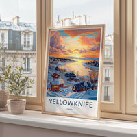 Yellowknife Poster - Canada Wall Art